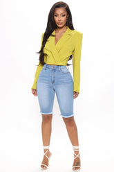 Sunday Blues Bermuda Shorts - Light Blue Wash Ins Street